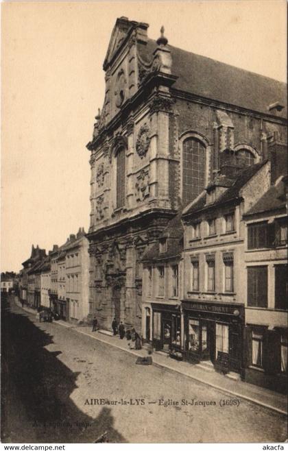 CPA AIRE-sur-la-LYS-Eglise St-Jacques (46242)