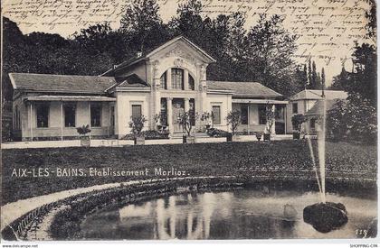 73 - Aix-les-Bains - Etablissement Marlioz