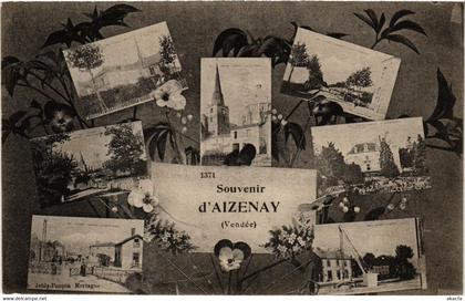 CPA AIZENAY - Scenes - Souvenir d'AIZENAY (637092)