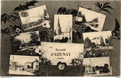 CPA AIZENAY - Scenes - Souvenir d'AIZENAY (637351)