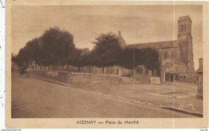 Vendée : Aizenay, Place du Marché