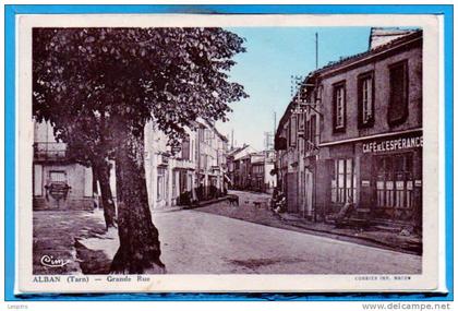 81 - ALBAN --  Grande rue