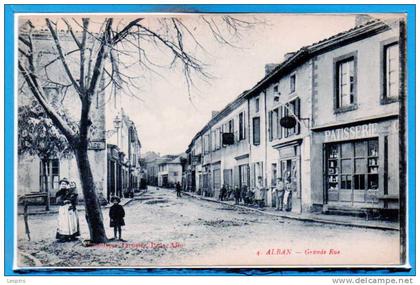 81 - ALBAN --  Grande rue