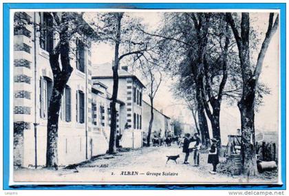 81 - ALBAN --  Groupe scolaire