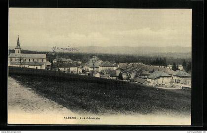 CPA Albens, Vue Générale