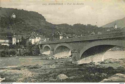 73 - Albertville - Pont des Adoubes - CPA - Voir Scans Recto-Verso