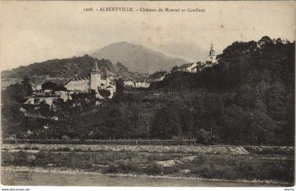 CPA ALBERTVILLE Chateau de-Manuel et CONFLANS (806124)