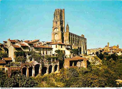 81 - Albi - La Basilique Sainte Cécile dominant le Vieil Albi - CPM - Voir Scans Recto-Verso