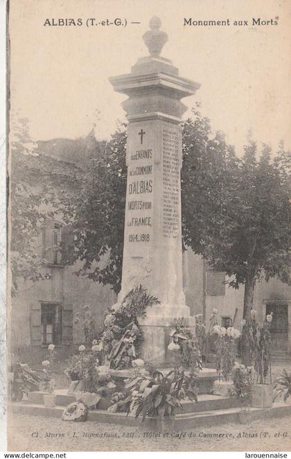 82 - ALBIAS - Monument aux Morts