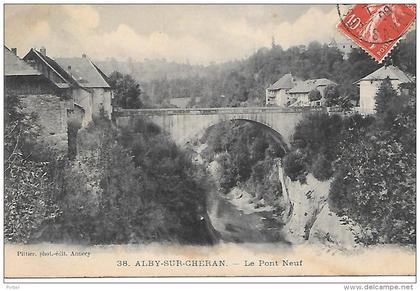 ALBY SUR CHERAN - Le Pont Neuf