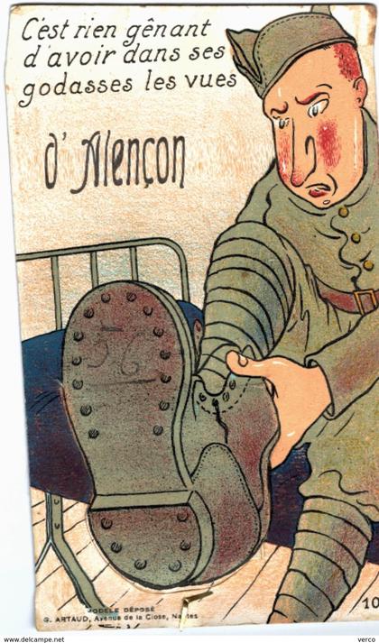 Carte Postale Ancienne de ALENCON
