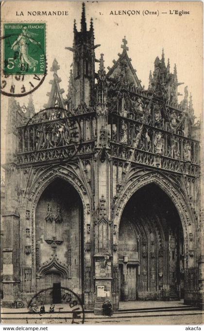 CPA ALENCON - L'Eglise (138353)