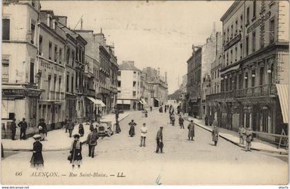 CPA ALENCON-Rue Saint Blaise (29677)