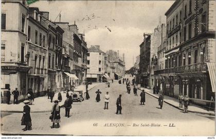 CPA ALENCON-Rue Saint Blaise (29694)