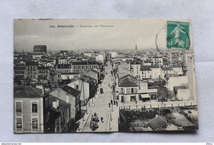 Alfortville, panorama vers Charenton, Val de Marne 94