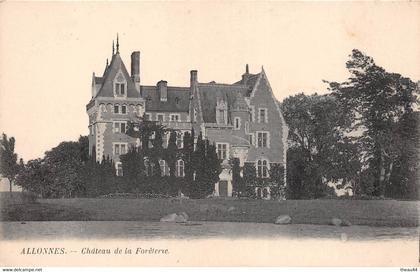 ¤¤  -  ALLONNES    -   Chateau de la Forêterie    -  ¤¤