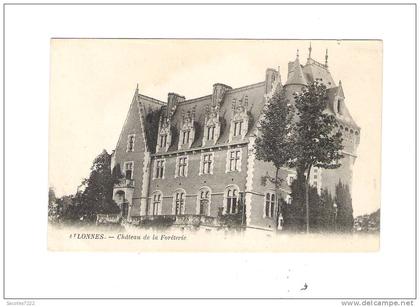 ALLONNES - Château de la Forêterie (Foresterie)