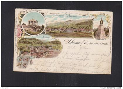 Carte Postale Schirmeck et ses Environs 1901