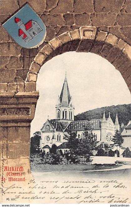 Altkirch - église Saint-Morand - Ed. Eugènie Grosjean