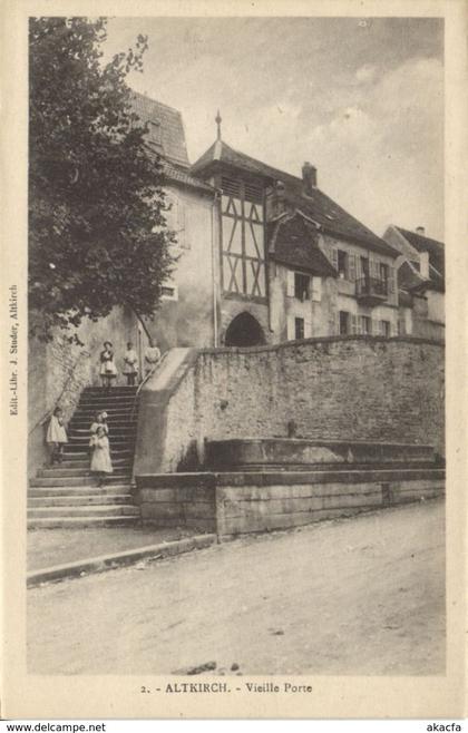 CPA AK ALTKIRCH - Vielle Porte (170479)