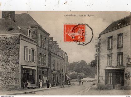 AMBRIERES-LES-VALLEES RUE DE L'EGLISE