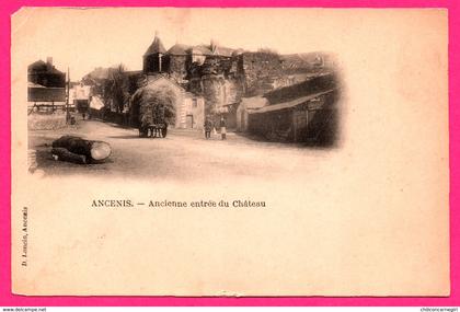 Ancenis - Ancienne Entrée du Château - Animée - Charrette - D. LONCIN