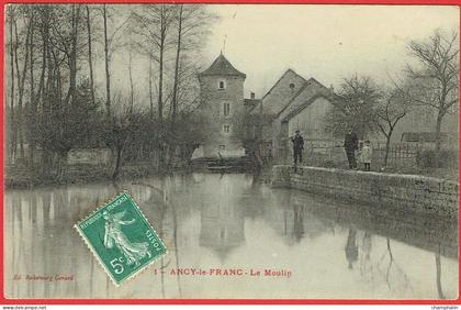 Ancy-le-Franc - Le Moulin - CAD