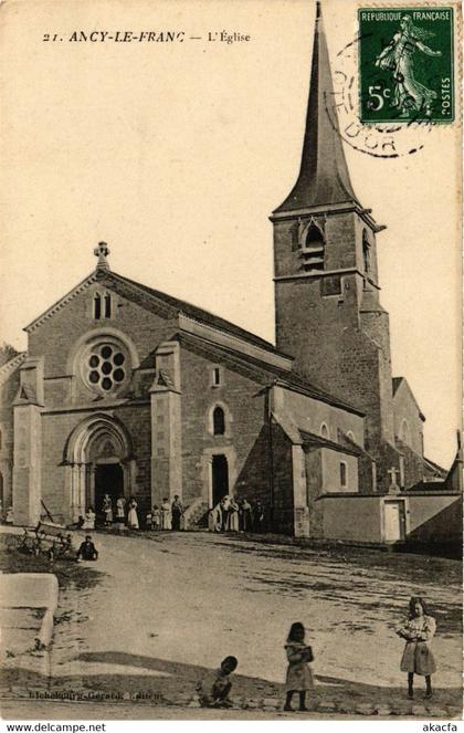 CPA AK ANCY-le-FRANC - L'Église (357530)