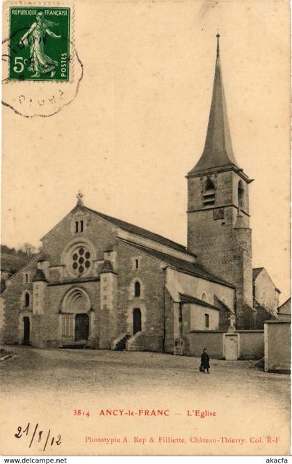 CPA AK ANCY-le-FRANC - L'Église (357531)