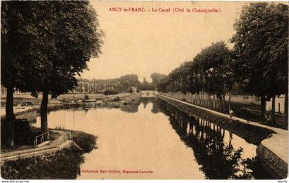 CPA ANCY-le-FRANC - Le Canal (358124)