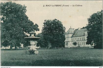 CPA ANCY-le-FRANC Le Chateau (1197786)
