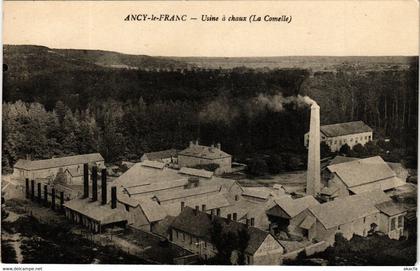 CPA ANCY-le-FRANC - Usine a CHAUX (358078)