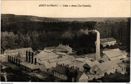 CPA ANCY-le-FRANC - Usine a CHAUX (358078)