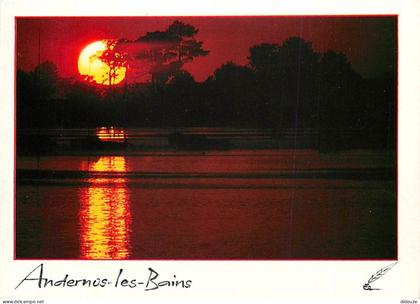 33 - Andernos les Bains - Coucher de Soleil - Bassin d'Arcachon - CPM - Voir Scans Recto-Verso