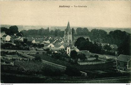 CPA ANDRESY Vue Generale (1412477)