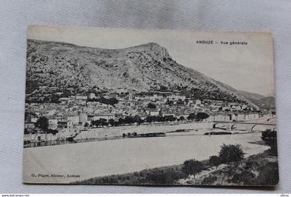 Anduze, vue générale, Gard 30