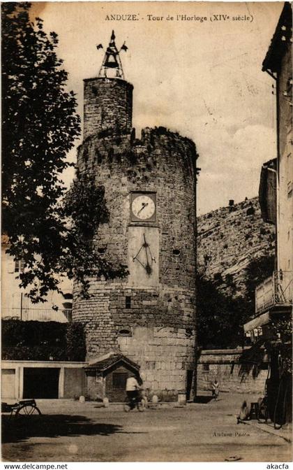 CPA ANDUZE - Tour de l'Horloge (458483)