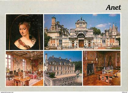 28 - Anet - Le Château - Multivues - CPM - Voir Scans Recto-Verso