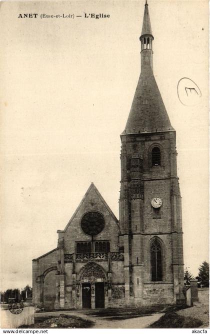 CPA ANET - L'Église (385753)