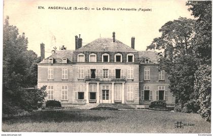 CPA-Carte Postale France Angerville Château d'Arnouville 1923  VM55906