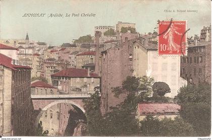 ANNONAY (07) Le Pont Chevalier