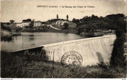 CPA Annonay Le Barrage des Usines de Vidalon (992831)