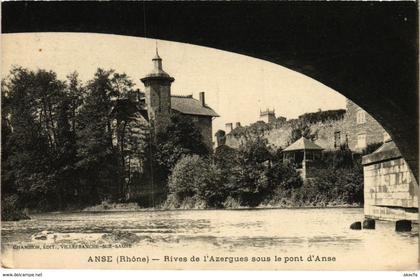 CPA Anse - Rives de l'Azergues sous le Pont d'Anse (1036533)