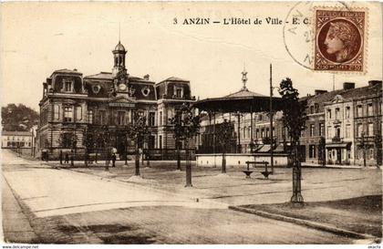 CPA ANZIN - L'Hotel de Ville (512487)