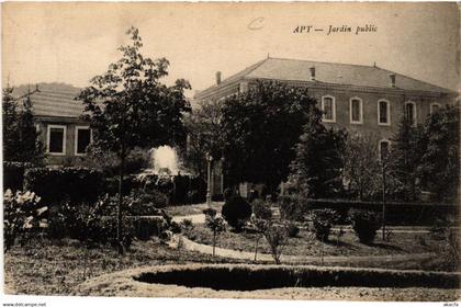 CPA APT - Jardin public (512006)