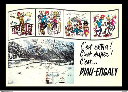 65 - Aragnouet Piau Engaly - Multivues - Illustrations - Téléphérique - CPM - Voir Scans Recto-Verso