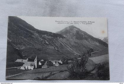 Aragnouet vue générale, haute vallée d'Aure, Hautes Pyrénées 65