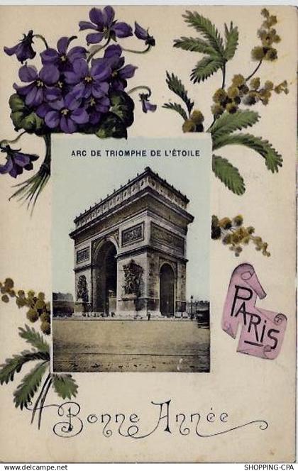 75 - Arc de Triomphe de l'Etoile - Bonne Année