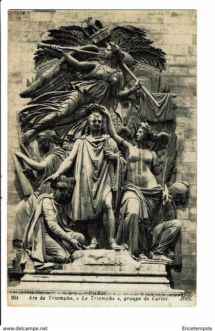 CPA - Carte Postale FRANCE- Paris-Arc de triomphe-détail:Le Triomphe VM3299