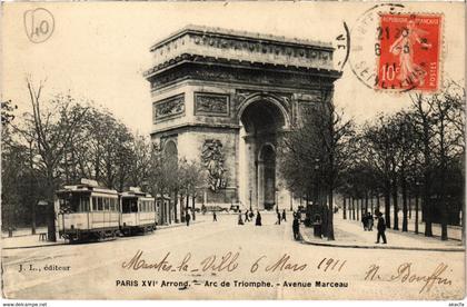CPA PARIS 16e - Arc de Triomphe (81936)
